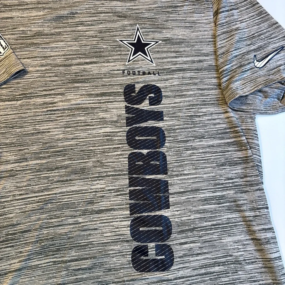 NIKE On Field Apparel DriFit Dallas Cowboys NFL Tee Lightweight‎ Men's MEDIUM